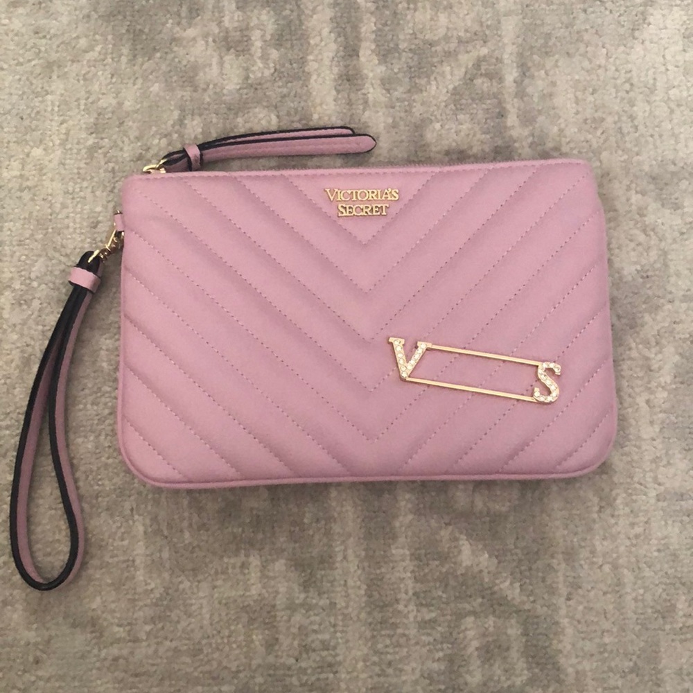 Victoria’s Secret pink wristlet. New